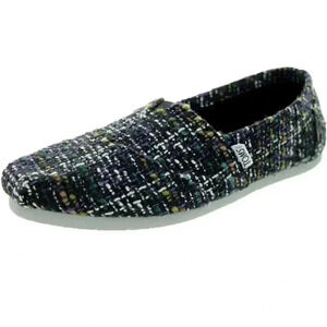 Toms Classic Alpargata Flats Loafers Slip On Shoes Sneakers Textured Knit: 6